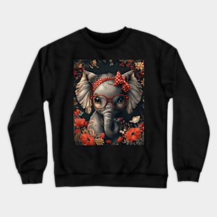 Elephant Cultural Significance Crewneck Sweatshirt